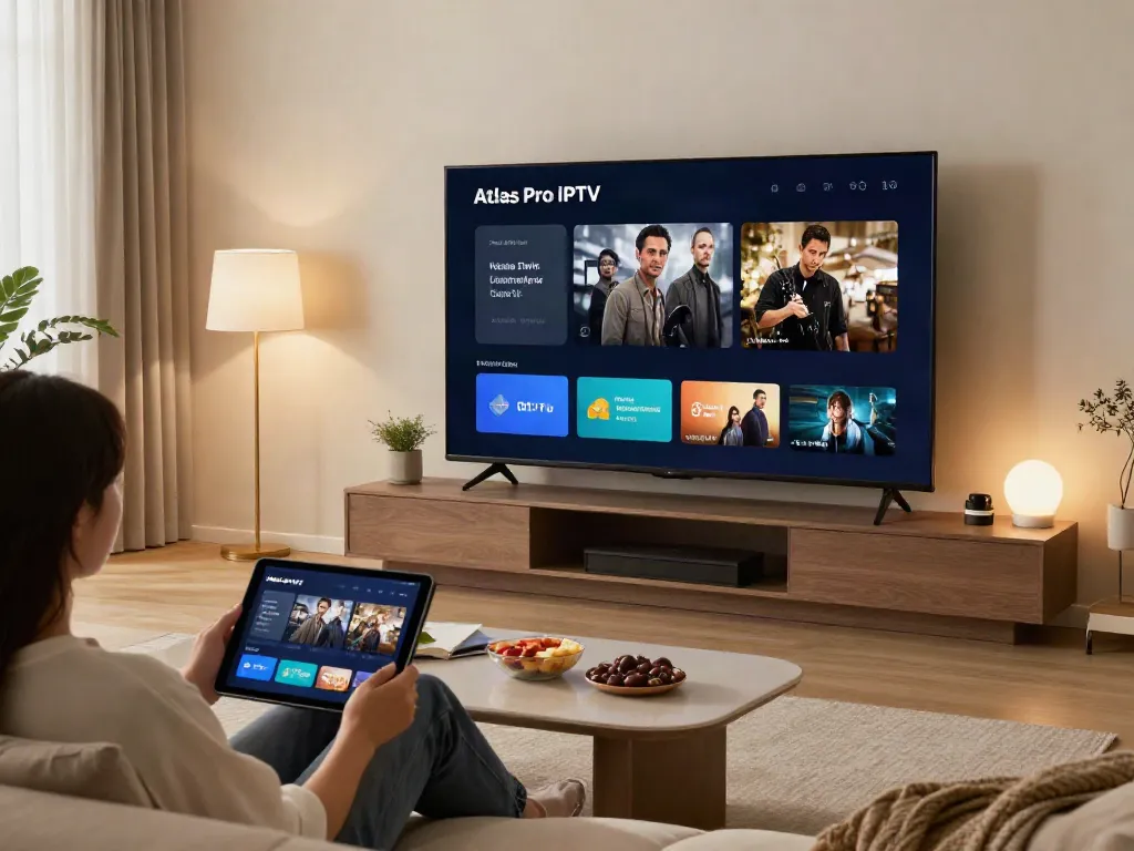 Profitez de l'application atlas pro iptv pour un cinéma à domicile confortable.